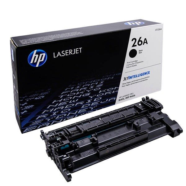 hp 26a black toner cartridge